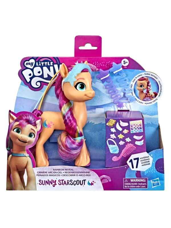 Игрушка Hasbro Май Литтл Пони Фильм Радужные волосы Санни My Little Pony F1794