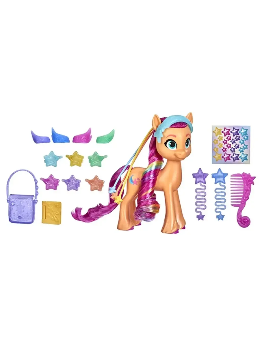 Игрушка Hasbro Май Литтл Пони Фильм Радужные волосы Санни My Little Pony F1794