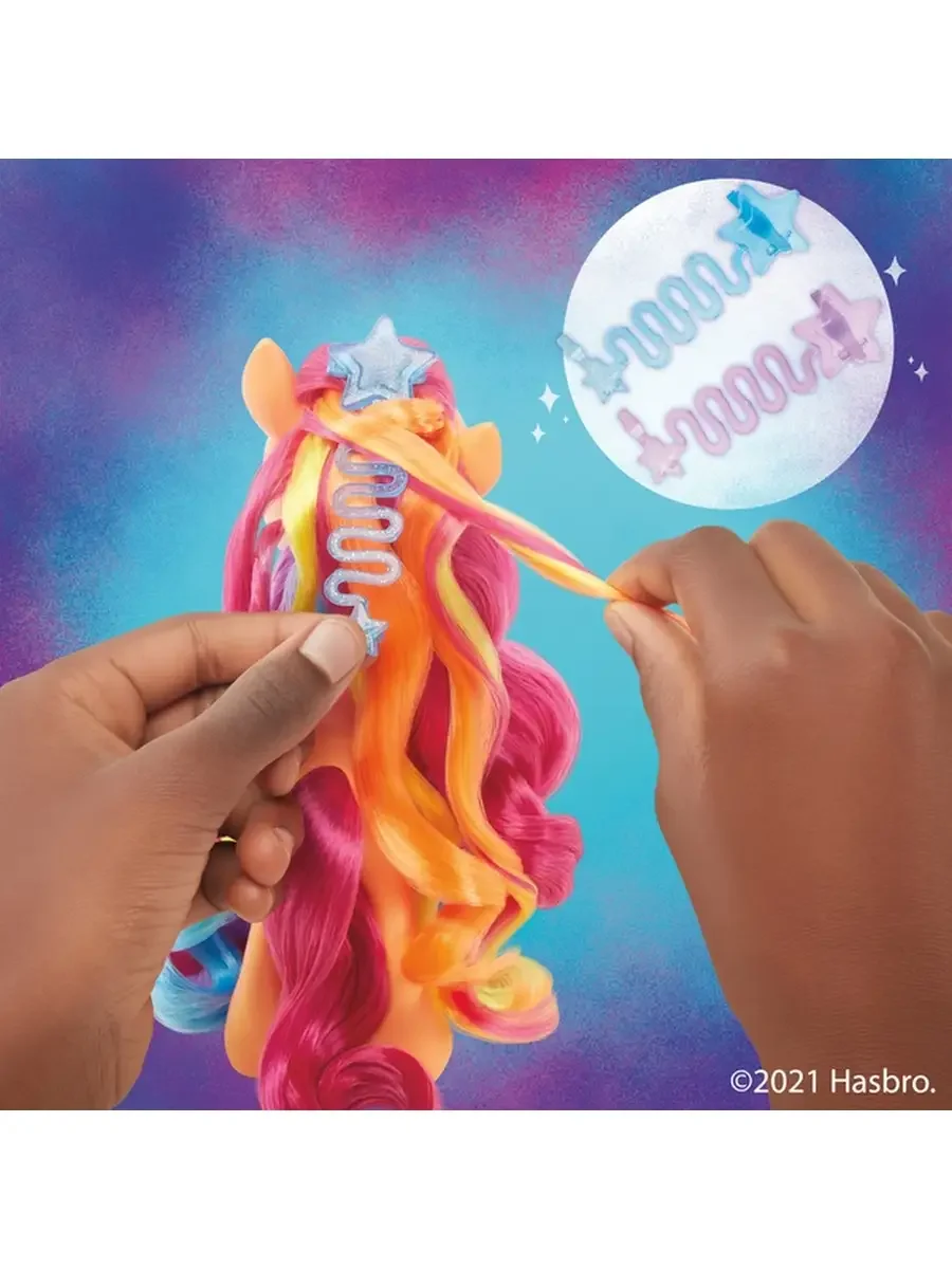 Игрушка Hasbro Май Литтл Пони Фильм Радужные волосы Санни My Little Pony F1794
