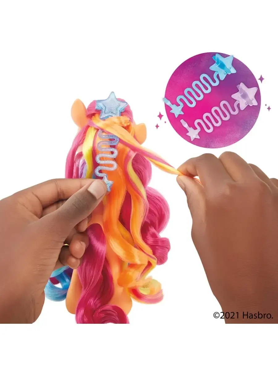 Игрушка Hasbro Май Литтл Пони Фильм Радужные волосы Санни My Little Pony F1794