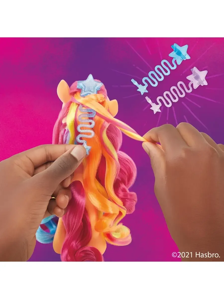 Игрушка Hasbro Май Литтл Пони Фильм Радужные волосы Санни My Little Pony F1794