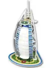 Пазл S+S TOYS Burj Al Arab Hotel 3D, 17 деталей B668-1