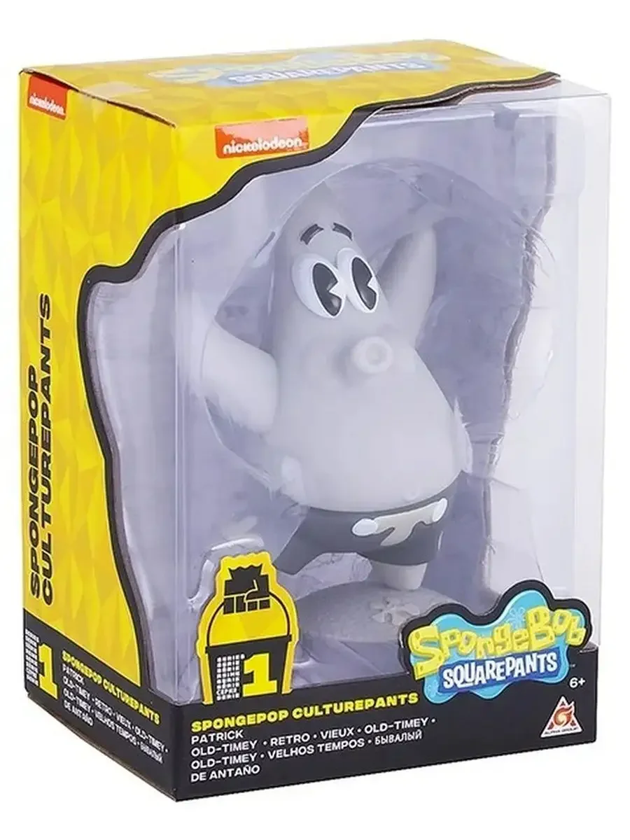 Фигурка Alpha Toys SpongeBob - Патрик ретро, 11.5 см EU690702