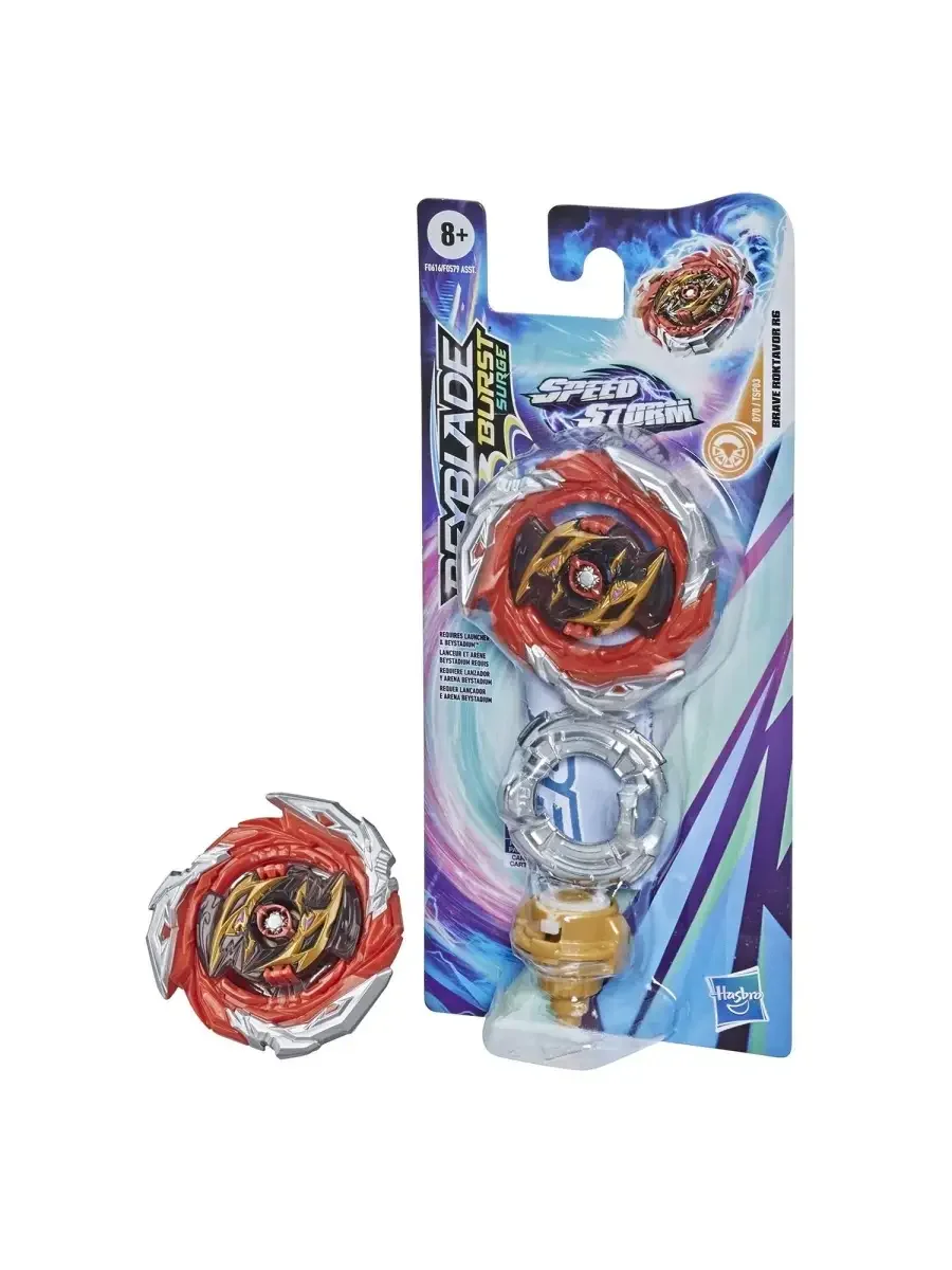 Игрушка BeyBlade Шторм волчок Брейв Роктавор