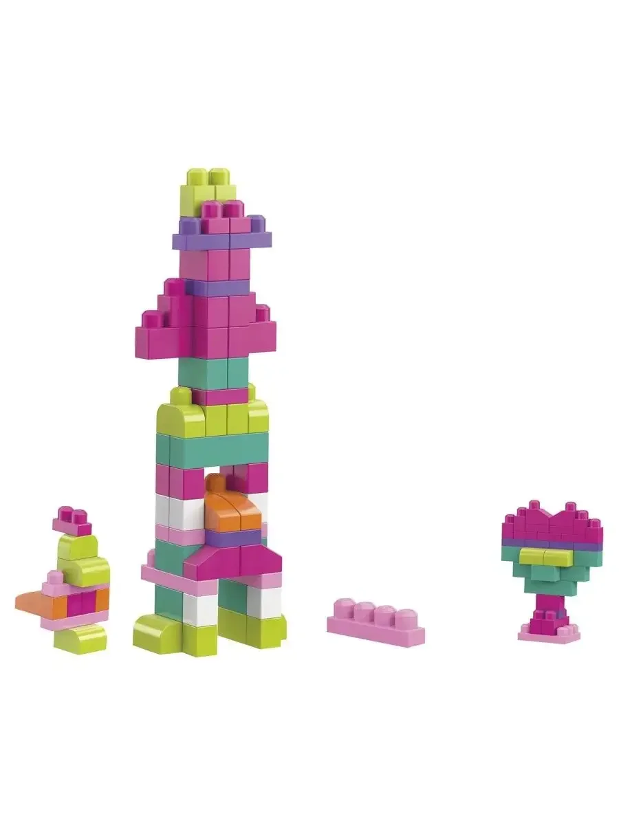 Конструктор Mega Bloks First Builders 60деталей DCH54