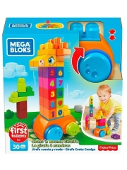Конструктор Mega Bloks First Builders Жираф GFG19