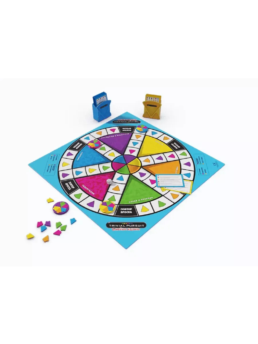 Настольная игра Тривиал Персьюит Семейное издание 4046004