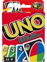 Настольная игра Mattel Games UNO, 112 карт, W2087