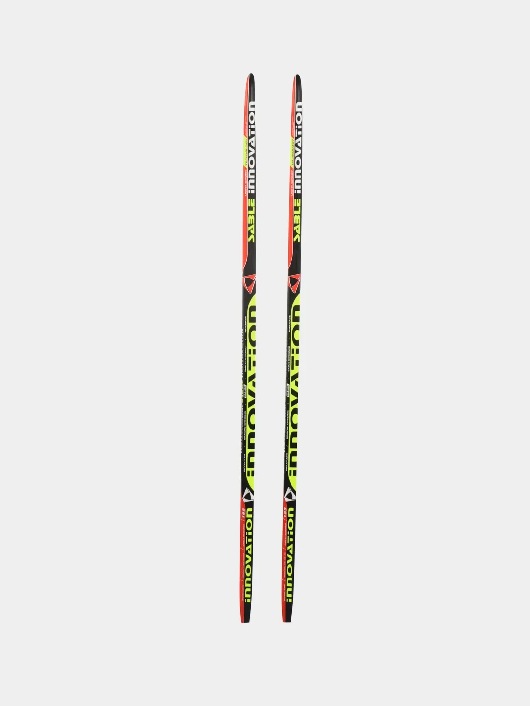 Лимонный лыжи беговые STC 130-200 см с креплением NN75, NNN, SNS