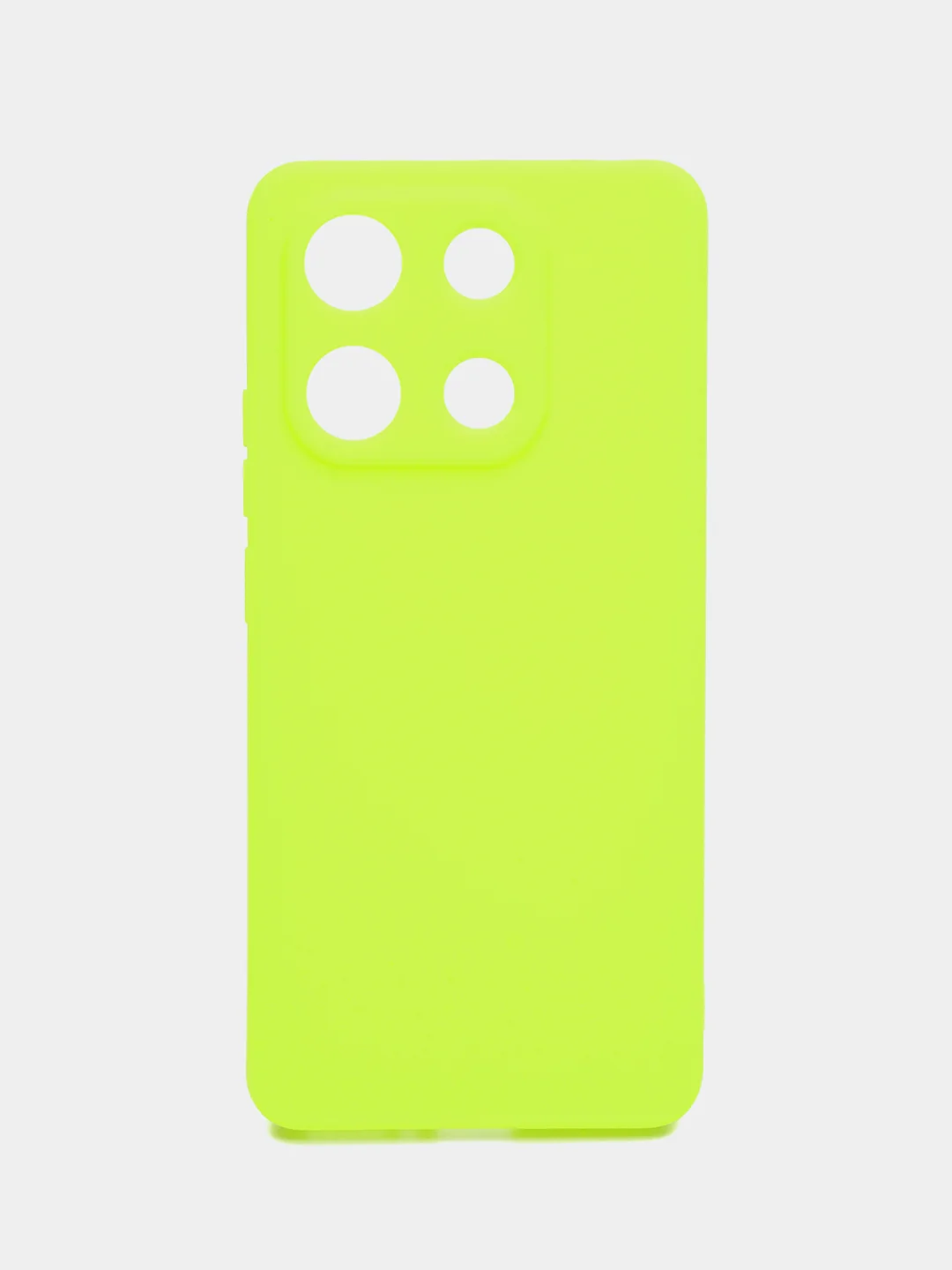Салатовый чехол для Xiaomi Note 13 4G, цветной, накладка, матовая