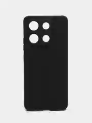 Черный чехол для Xiaomi Note 13 4G, цветной, накладка, матовая