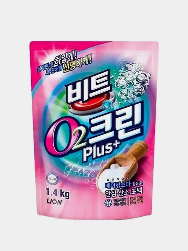 Кислородный отбеливатель LION "Clean Plus", 1,4 кг