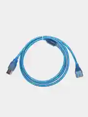 Кабель-удлинитель USB2.0 Type-A (M)-USB2.0 Type-A (F) 1,5 м синий