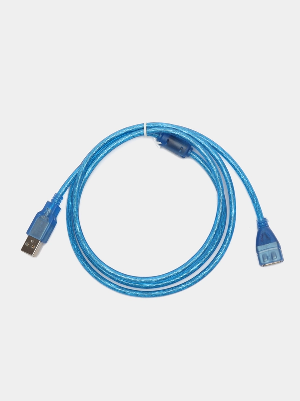 Кабель-удлинитель USB2.0 Type-A (M)-USB2.0 Type-A (F) 1,5 м синий