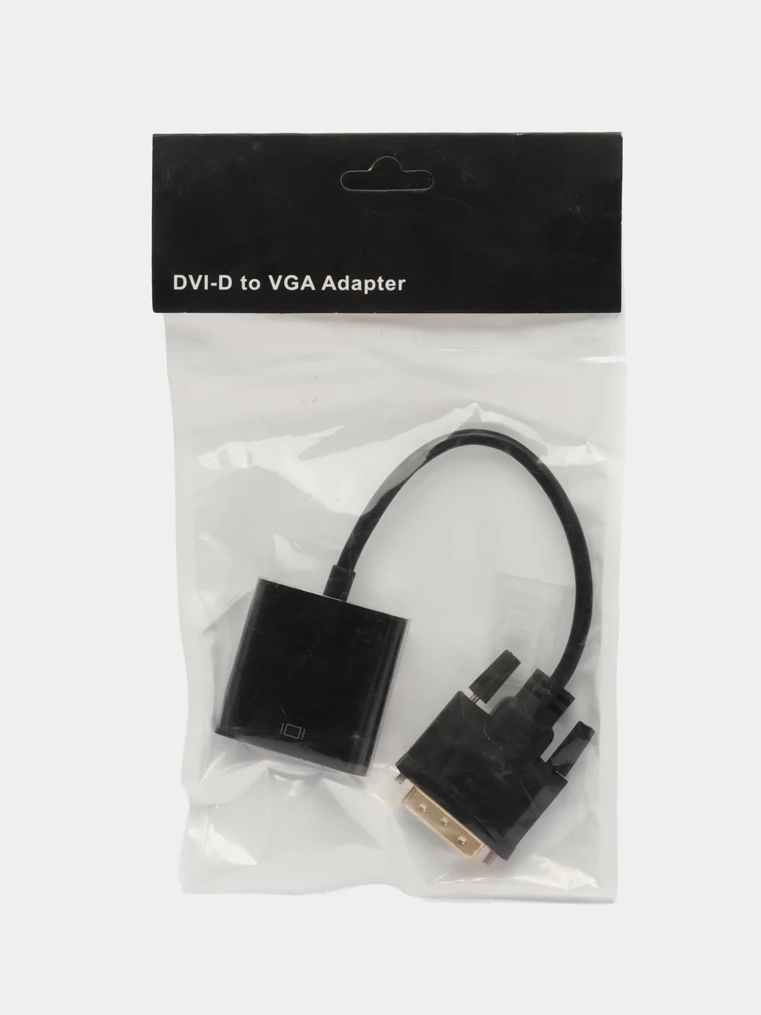Адаптер переходник DVI-D M на VGA F 1080p однонаправленный