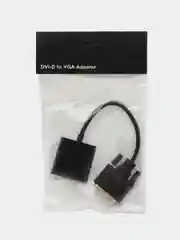 Адаптер переходник DVI-D M на VGA F 1080p однонаправленный