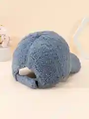 Серый меланж зимняя меховая кепка бейсболка унисекс