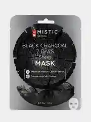 Тканевая маска для лица MISTIC с древесным углём, 24мл