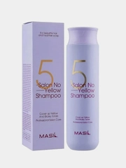 Тонирующий шампунь для осветлённых волос MASIL 5 SALON, против желтизны, 300мл