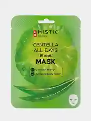 Тканевая маска для лица MISTIC, с экстрактом цeнтеллы азиатской, 24мл