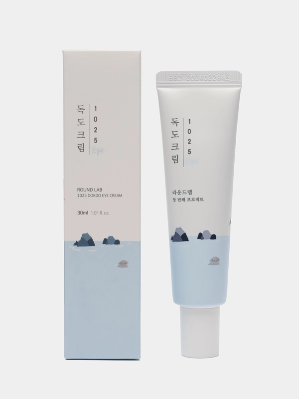 Увлажняющий крем для век с морской водой Round Lab 1025 Dokdo Eye Cream, 30 мл
