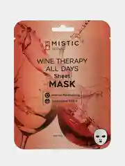 Тканевая маска для лица MISTIC с экстрактом вина, 24мл