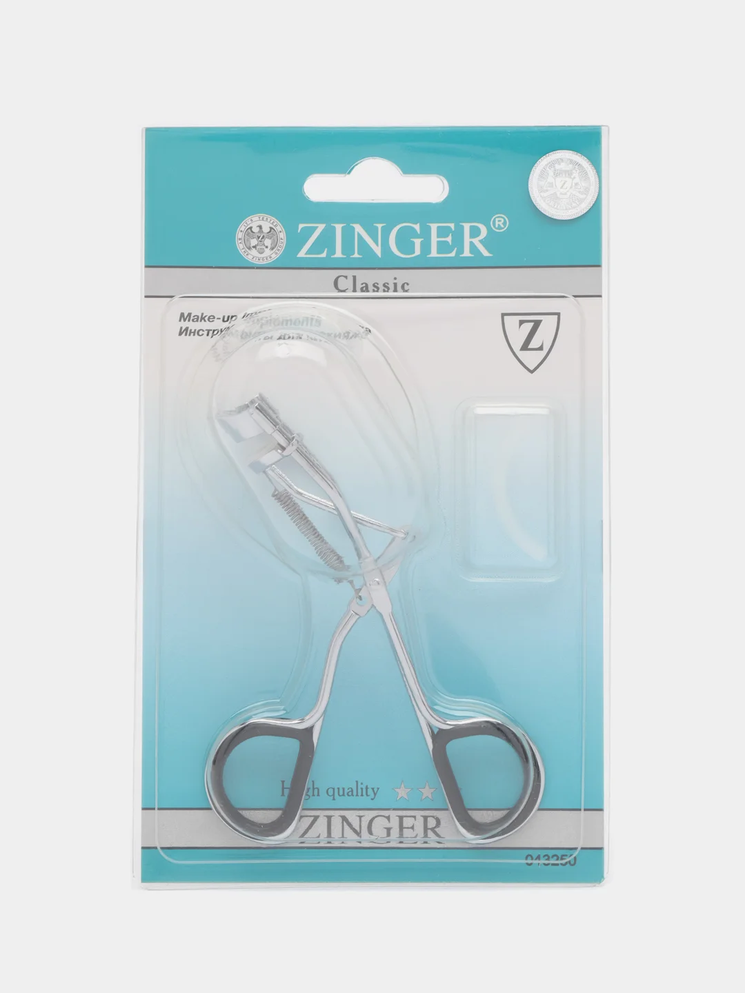 Зажим для ресниц с запасной вкладкой Zinger EYE-111
