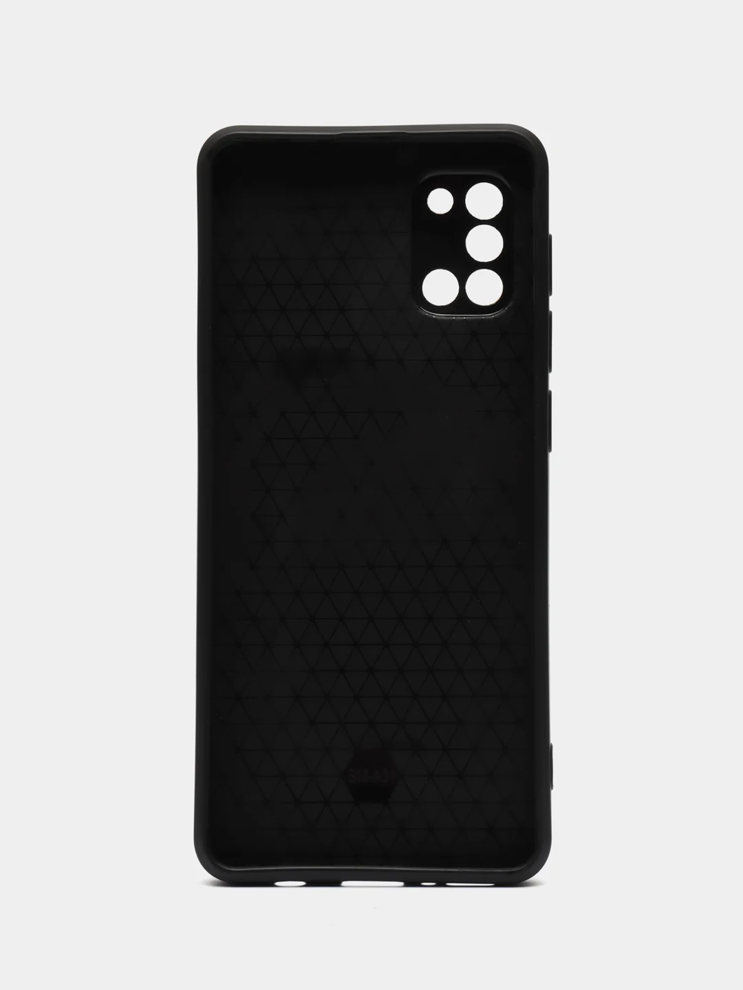 Черный чехол противоударный armors для Samsung A31 / Самсунг А31 с защитой камеры