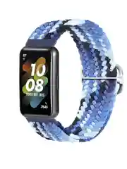 Морской ремешок для Honor Band 7 / Huawei Band 7, нейлоновый, плетеный