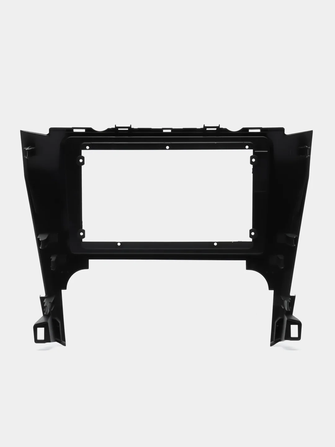 Рамка для автомагнитолы переходная 9" TOYOTA Camry 2012-2014 черный + серебро