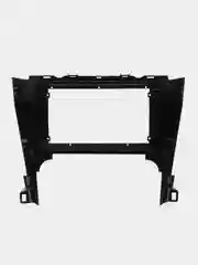 Рамка для автомагнитолы переходная 9" TOYOTA Camry 2012-2014 черный + серебро