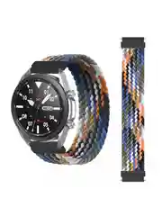 Морской плетеный нейлоновый ремешок монобраслет с регулировкой для Xiaomi Huawei Samsung 20 22 мм
