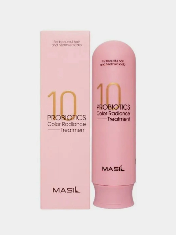 Маска для окрашенных волос MASIL 10 PROBIOTICS, с защитой цвета, 300мл
