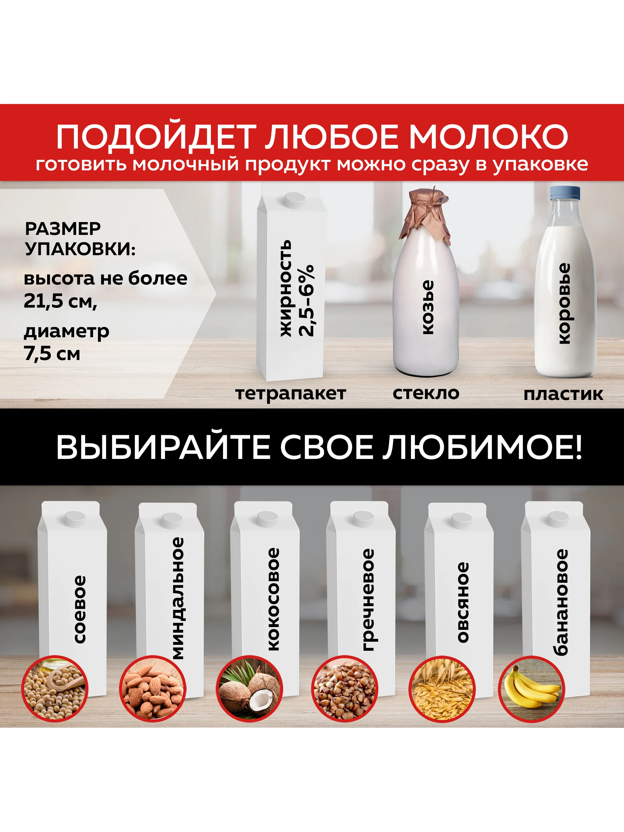 Йогуртница GFGRIL GF-YM300 на 1 л