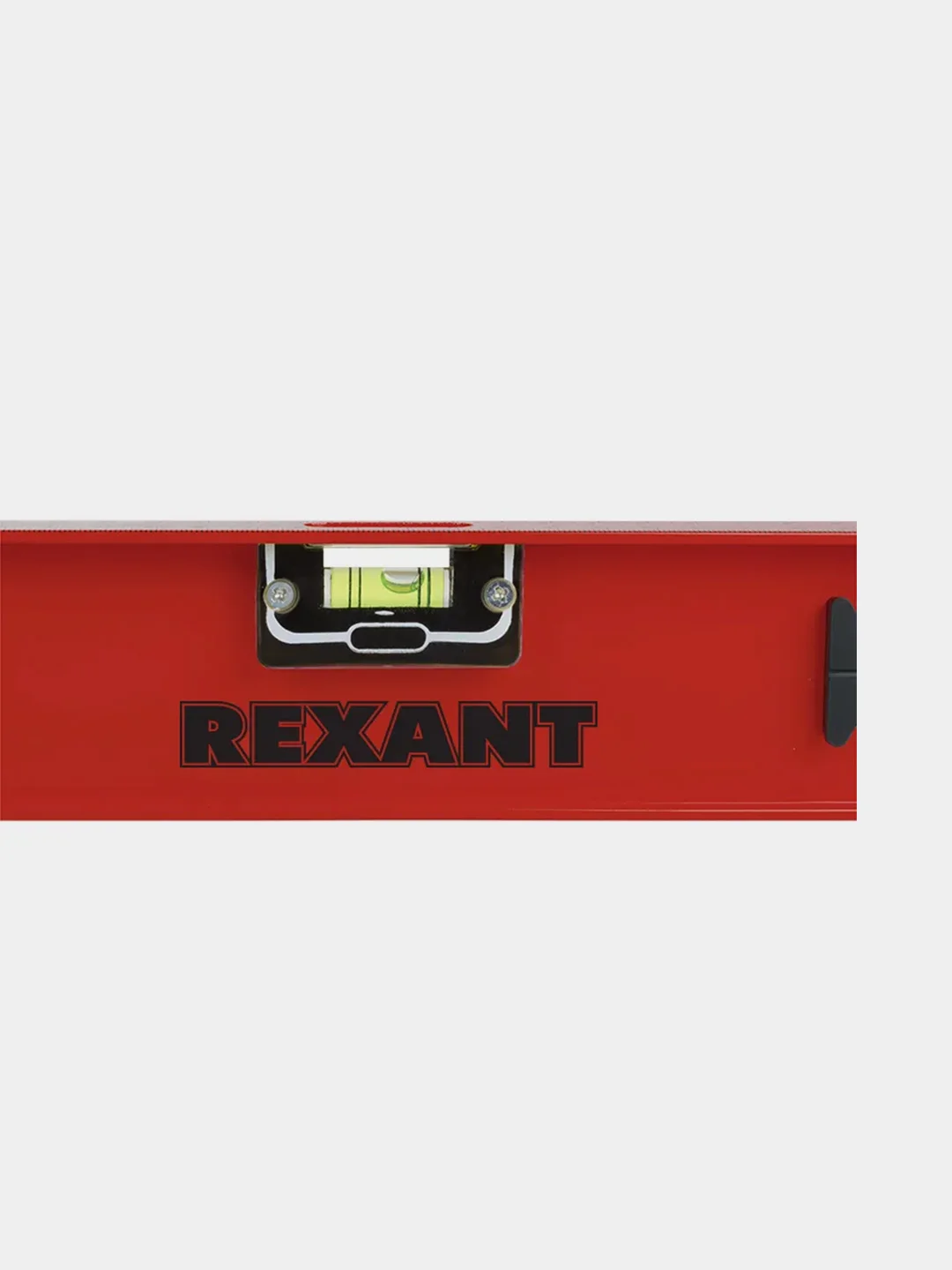 Уровень алюминиевый REXANT Рельс, 3 глазка - 1 поворотный, 400 мм