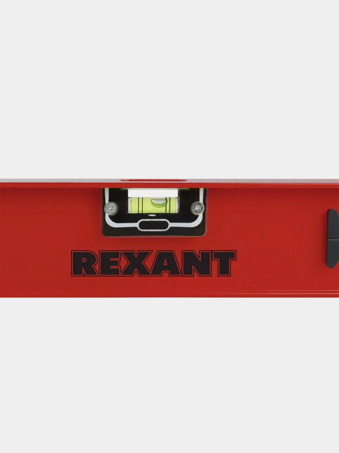 Уровень алюминиевый REXANT Рельс, 600 мм, 3 глазка - 1 поворотный