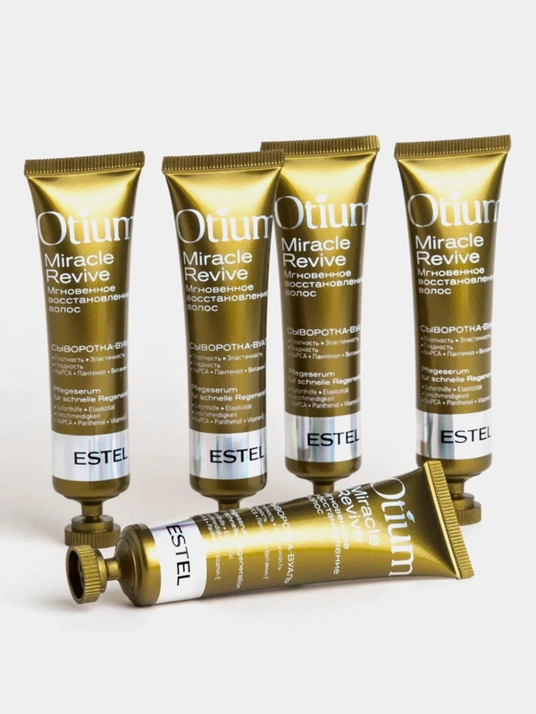 Сыворотка-вуаль Мгновенное восстановление Estel Otium Miracle Revive Serum 5 х 23 ml