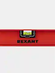 Уровень алюминиевый REXANT Рельс, 1000мм, 3 глазка, 1 поворотный