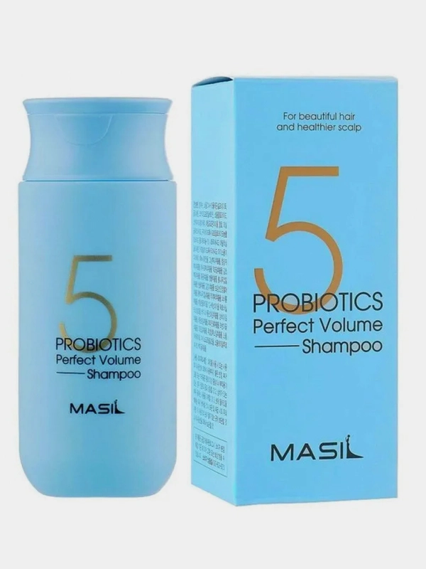 Шампунь для объема волос с пробиотиками MASIL 5 PROBIOTICS PERFECT VOLUME, 150мл