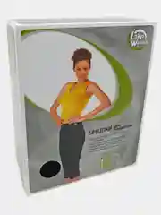 Черный бриджи для похудения спортивные c высокой талией Lite Weights, чёрные