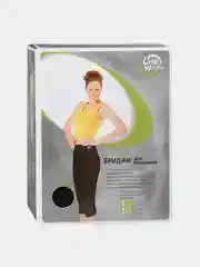 Черный бриджи для похудения спортивные c высокой талией Lite Weights, чёрные