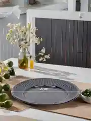 Синий меланж набор тарелок обеденных Unifico Lorenza 27 см х 4 шт