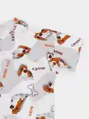 Слоновая кость детская трикотажная пижама для девочек, для подростков с  коротким рукавом, с шортами