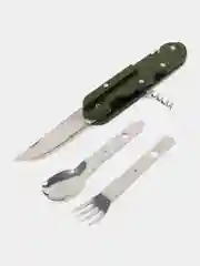 Зелёный хаки подарочный набор для мужчин "Дорожная для хорошего настроения"