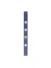 Дата-кабель USB 8 Pin EXPLOYD EX-K-1385 2.4A 0.25M круглый силикон чёрный