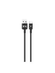 Дата-кабель EXPLOYD EX-K-999 Дата-кабель USB - TYPE-C 2.1A 1М круглый черный