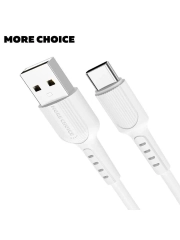 Кабель MORE CHOICE (4627151192918) K26a USB (m)-Type-C (m) 1.0м, белый