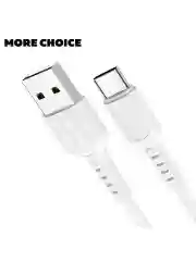 Кабель MORE CHOICE (4627151192918) K26a USB (m)-Type-C (m) 1.0м, белый