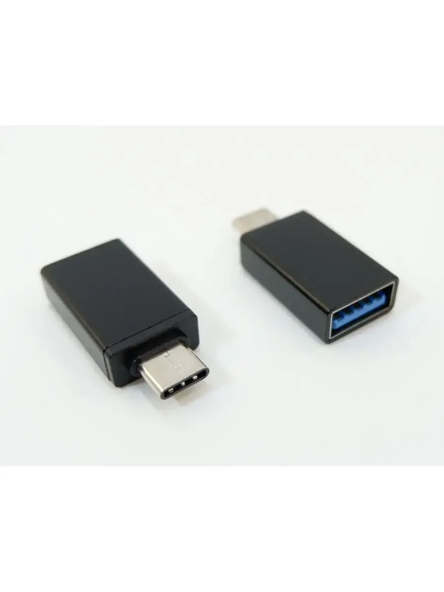 Переходник EXPLOYD EX-AD-297 type-C - USB3.0 OTG алюминий черный Переходник
