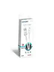 КАБЕЛЬ USB MICRO / MINI EXPLOYD EX-K-1260 Дата-кабель USB - microUSB 1М белый